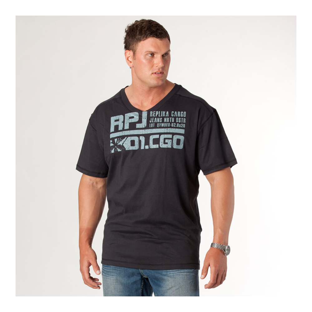 Replika - V Neck Tee Vintage