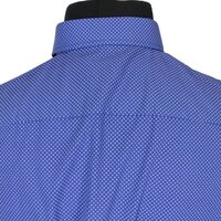 Casa Moda 728368 Pure Cotton Mini  Dot Pattern Shirt