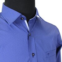 Casa Moda 728368 Pure Cotton Mini  Dot Pattern Shirt