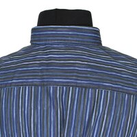 Casa Moda 728002 Pure Cotton Soft Wash Vertical Pattern Shirt