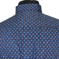 Casa Moda 728310 Pure Cotton Multi Box Pattern Shirt