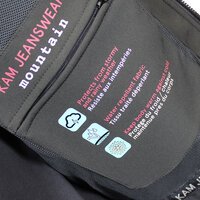 Kam KV39 Soft Shell Rain & Wind Resistant Removable Hood Jacket