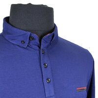 Mish Mash Forbes Cotton Rich Stretch Plain Polo with Pocket Detail