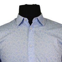 Mish Mash Elm Cotton Self Pattern Fashion Shirt