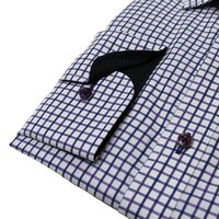 Casa Moda 835700 Easy Care Cotton Woven Check  Business Shirt