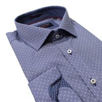 Casa Moda 835700 Cotton Woven Dash  Business Shirt