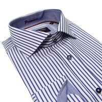 Casa Moda 834400 Cotton Woven Stripe   Business Shirt
