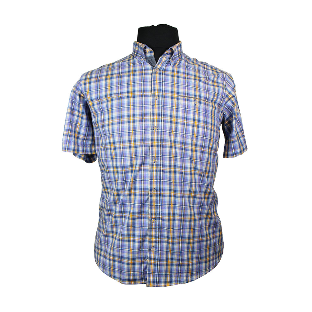 Casa Moda 9829059 Stretch Cotton Button Down Collar Fashion Shirt