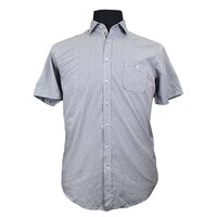 Casa Moda 9829759 Pure Cotton Dot Check Pattern Fashion Shirt