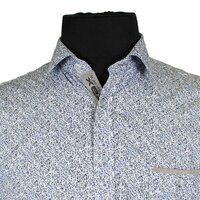 Casa Moda 9829764 Pure Cotton Blended Print Fashion Shirt