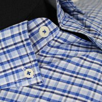 Casa Moda 9830747 Pure Cotton Classic Multi Check Fashion Shirt