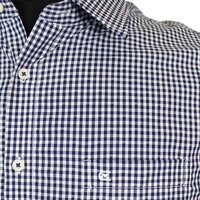 Casa Moda 9830785 Pure Cotton Classic Mini Check Fashion Shirt