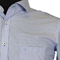 Casa Moda 9829768 Pure Cotton Plain Print Fashion Shirt