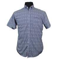 Casa Moda 9829792 Stretch Cotton Dot Print Fashion Shirt