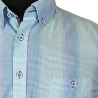 Casa Moda 9829780 Pure Cotton Blended Mini Check Fashion Shirt