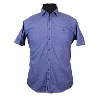 Casa Moda 9829042 Pure Cotton Multi Print with Sleeve Detail Shirt