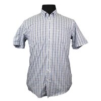 Casa Moda 9828951 Pure Cotton Multi Check Buttondown Collar Fashion Shirt