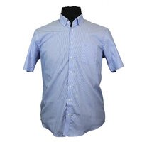 Casa Moda 9830788 Pure Cotton Pin Stripe Pattern Button Down Collar Shirt