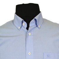 Casa Moda 9830788 Pure Cotton Pin Stripe Pattern Button Down Collar Shirt