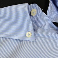 Casa Moda 9830788 Pure Cotton Pin Stripe Pattern Button Down Collar Shirt