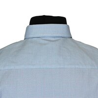 Casa Moda 9829767 Pure Cotton Micro Dot Print Shirt