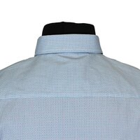 Casa Moda 9829767 Pure Cotton Micro Dot Print Shirt