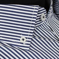 Casa Moda 9830747 Pure Cotton Bengal Stripe Shirt