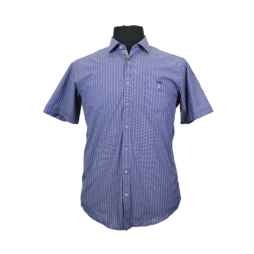 Casa Moda 9829058 Stretch Cotton Vertical Stripe Fashion Shirt