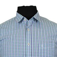 Casa Moda 9829769 Pure Cotton Classic Mini Check Shirt
