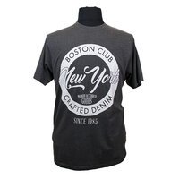 Kam 5208 Pure Cotton Boston Club Fashion Print Tee