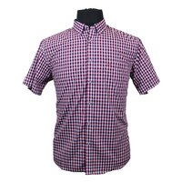 Kam 6145 Poly Cotton Mix Classic Check Shirt