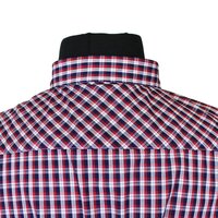 Kam 6145 Poly Cotton Mix Classic Check Shirt