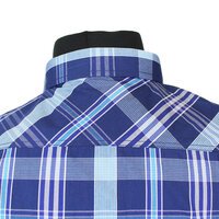 Kam 6148 Cotton Rich Retro Check with Twin Pocket Shirt