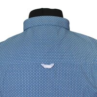 D555 Cotton Abstract Button Under SS Shirt