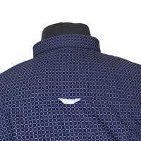 D555  11422 Cotton Check Button Under SS Shirt