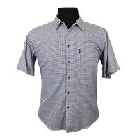 Aertex FGY007 Cellular Cotton Multi Check Shirt