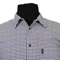 Aertex FGY007 Cellular Cotton Multi Check Shirt