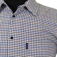 Aertex FGY007 Cellular Cotton Multi Check Shirt