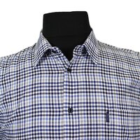 Aertex FGY012 Cellular Cotton Small Multi Check Shirt