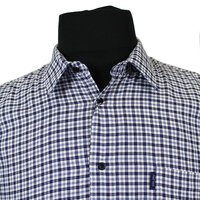 Aertex FGY007 Cellular Cotton Small Multi Check Shirt
