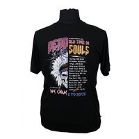 D555 16477 Pure Cotton Souls World Tour Print Tee