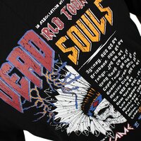 D555 16477 Pure Cotton Souls World Tour Print Tee