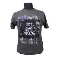 Replika 81391 Licensed Kiss Rock and Roll Fashion Tee