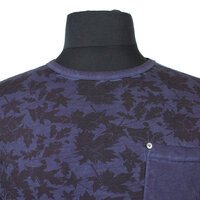 Replika 81345 Pure Cotton Faded Maple Leaf Pattern with Pocket 