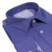 Brooksfield 1509 Cotton Neat Pattern Fashion Shirt