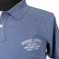 North 56 Cotton Mix Nordic Supply Logo Plain Polo