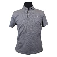 Kitaro 181544 Mercerised Cotton Dot Weave Pattern Polo with Pocket