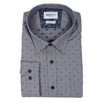 Brooksfield 1460 Cotton Stretch Spot Pattern Fashion Shirt