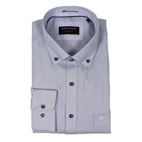 Casa Moda 51100 Pure Cotton Neat Pattern with Buttondown Collar