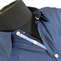 North 56 81150 Pure Cotton Zip Button Front Fashion Shirt